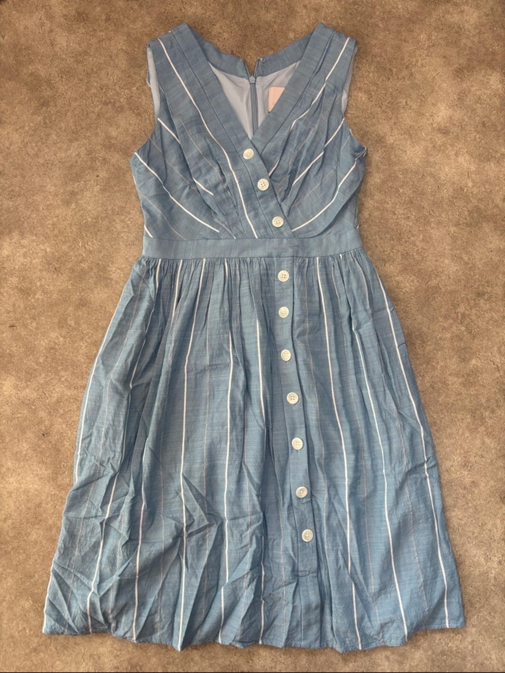 Gal Meets Glam striped midi